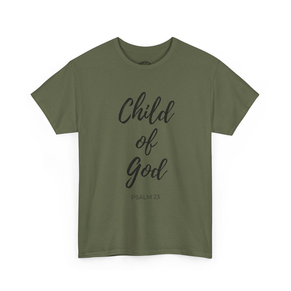 Child of God T-Shirt — Inspirational Christian Tee (Psalm 23)