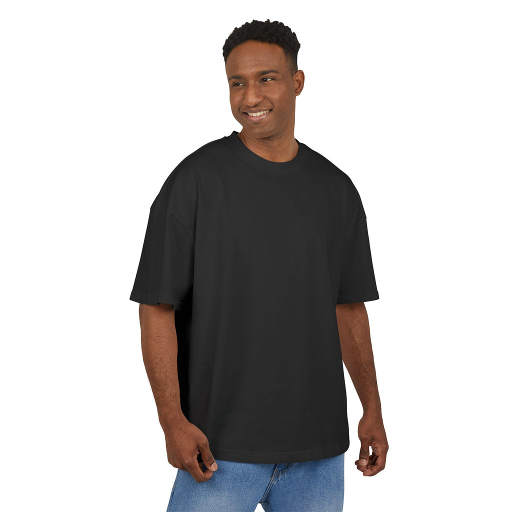 Proverbs Scripture Back-Print Box Tee — Vertical Bible Verse Design
