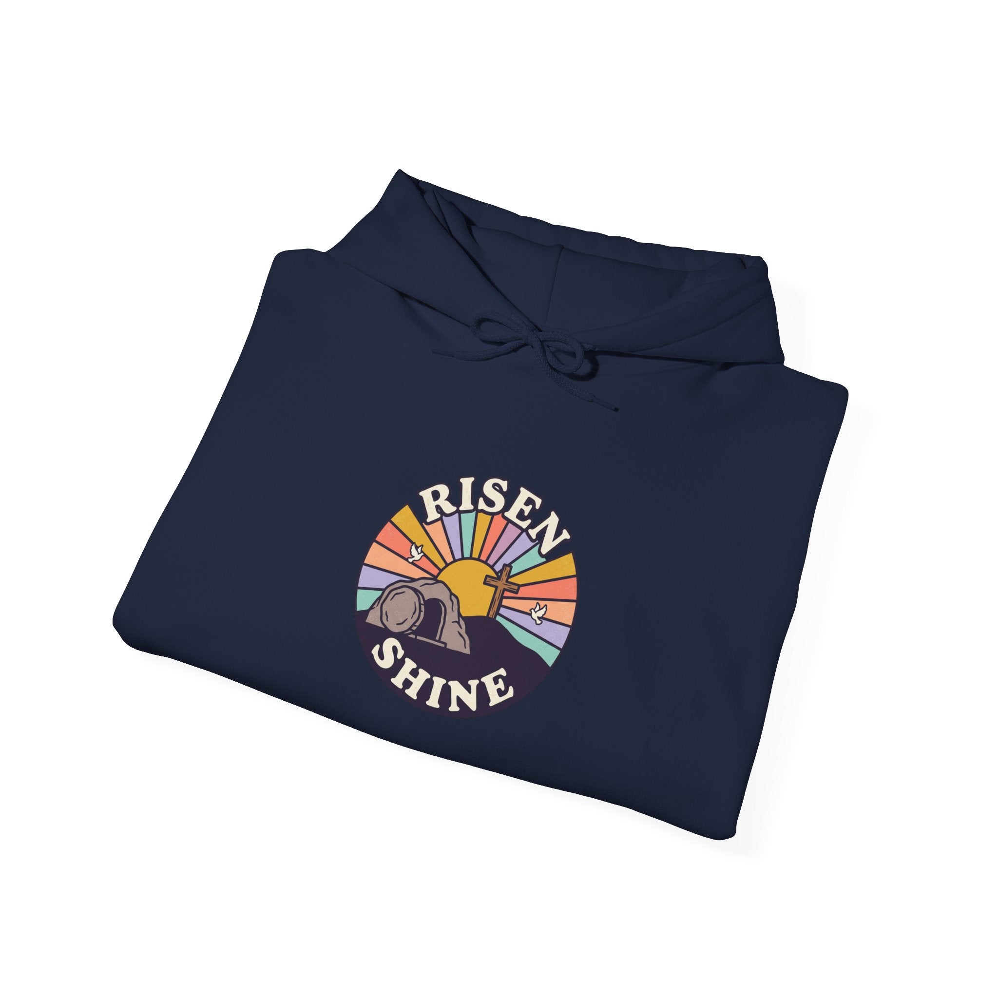He Risen Shine Hoodie | Christian Easter shirt, faith-based humor