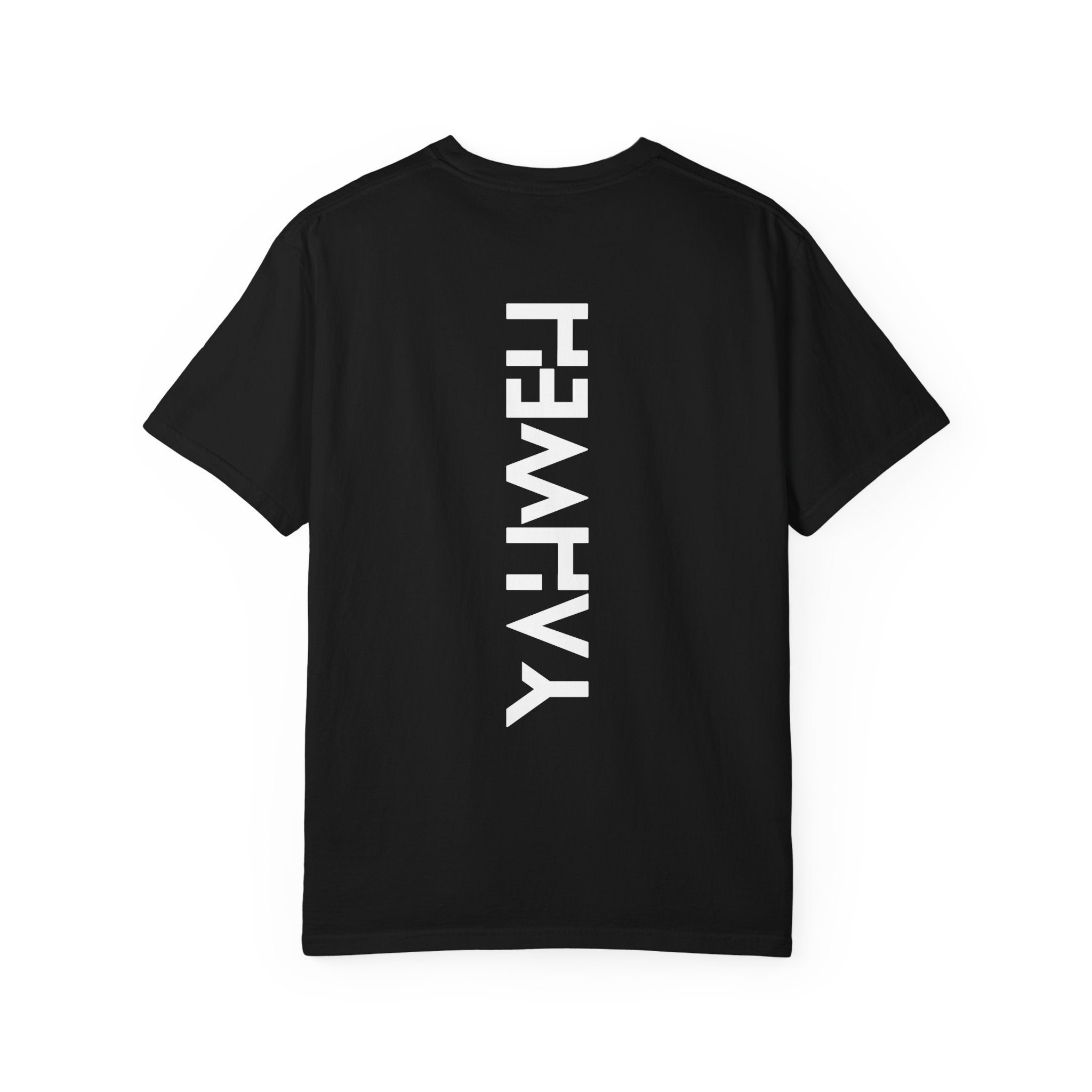 Yahweh Vertical Cross T‑Shirt — Christian Faith Graphic Tee