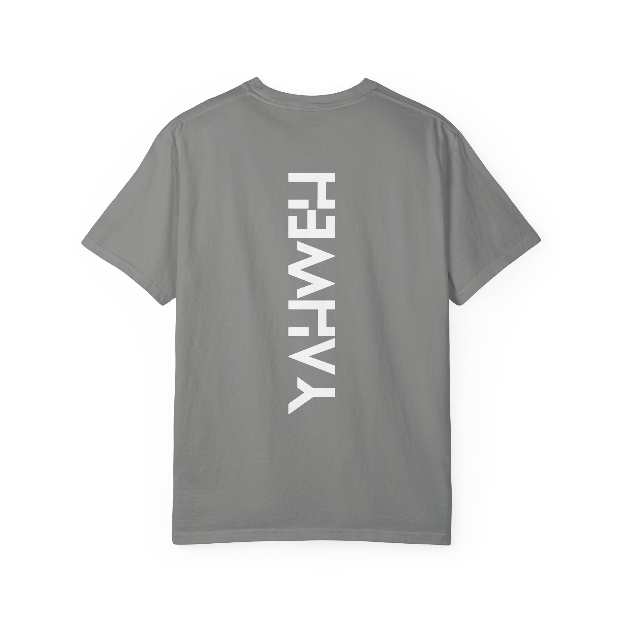 Yahweh Vertical Cross T‑Shirt — Christian Faith Graphic Tee