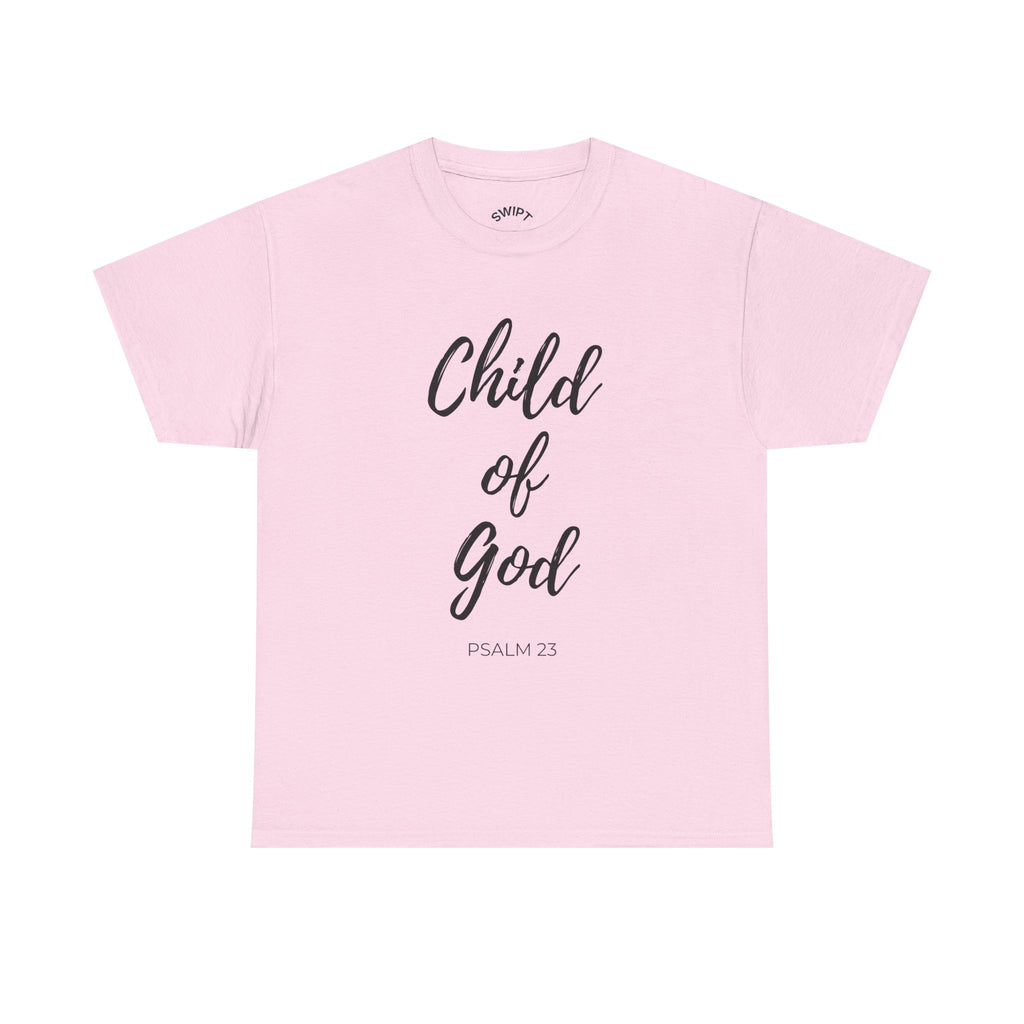 Child of God T-Shirt — Inspirational Christian Tee (Psalm 23)