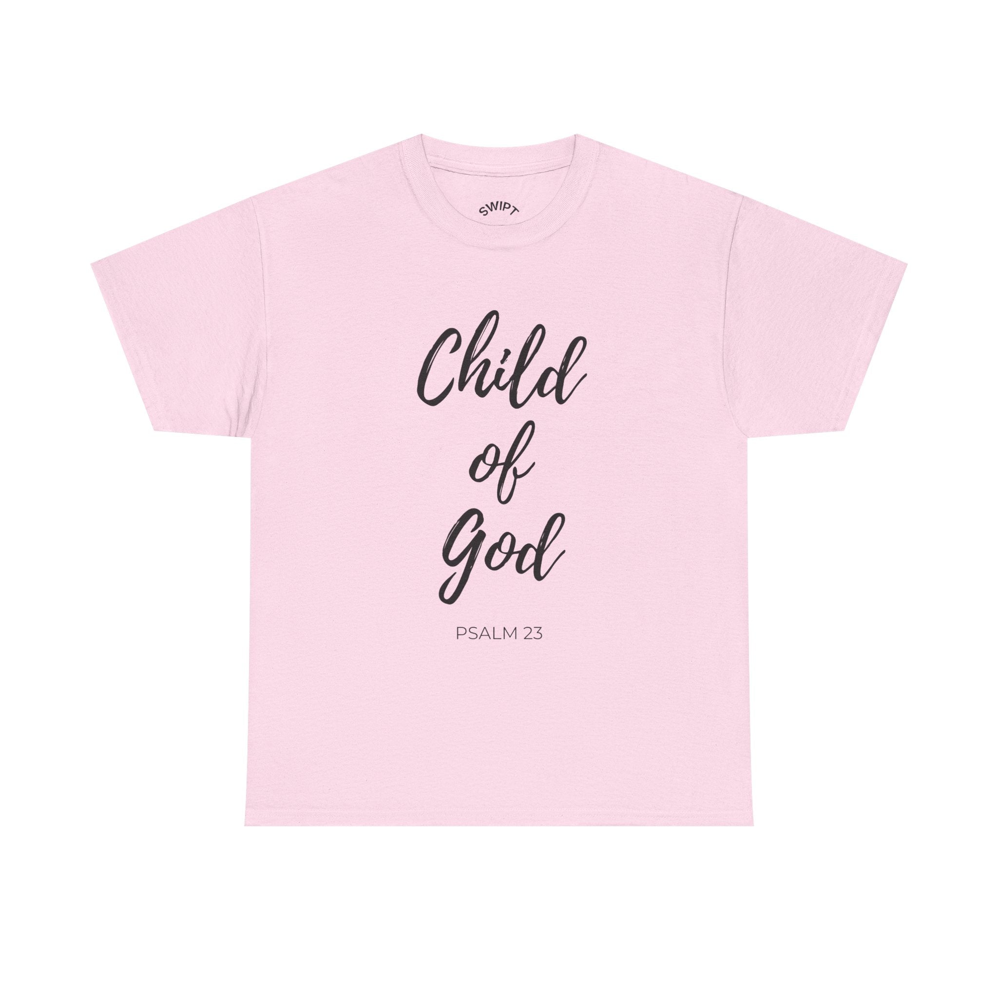Child of God T-Shirt — Inspirational Christian Tee (Psalm 23)