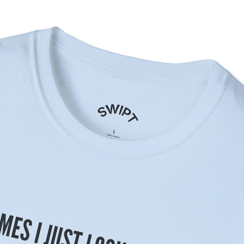 Faith Thankful T-Shirt — "Sometimes I Just Look Up, Smile and Say, I Know That Was You God! Thank You!"