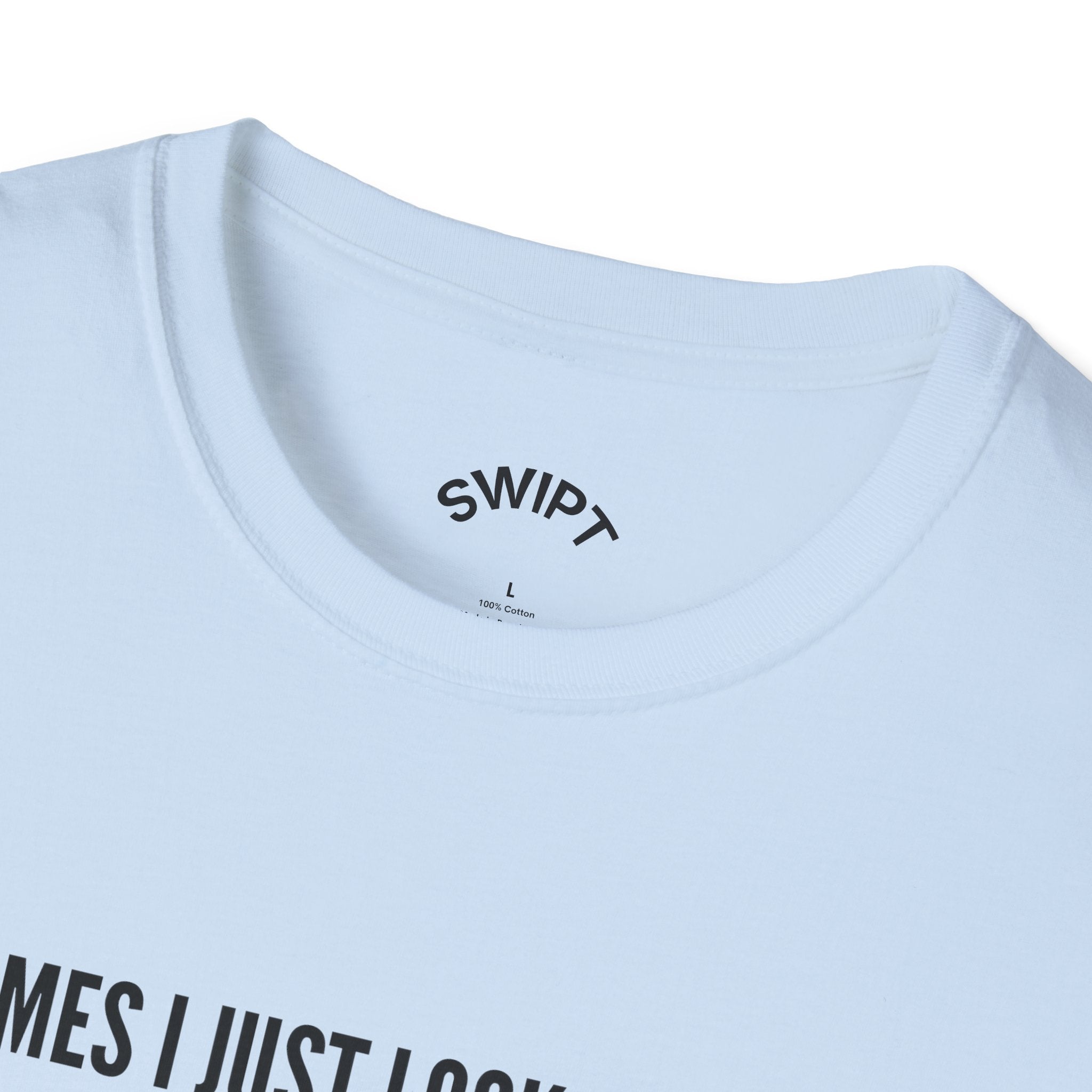 Faith Thankful T-Shirt — "Sometimes I Just Look Up, Smile and Say, I Know That Was You God! Thank You!"