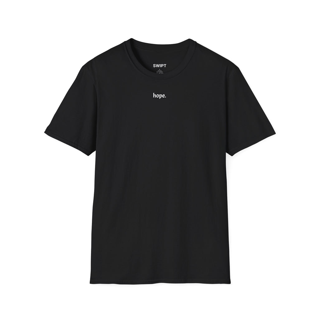 Hope Minimalist T-Shirt — Small Chest Script Tee