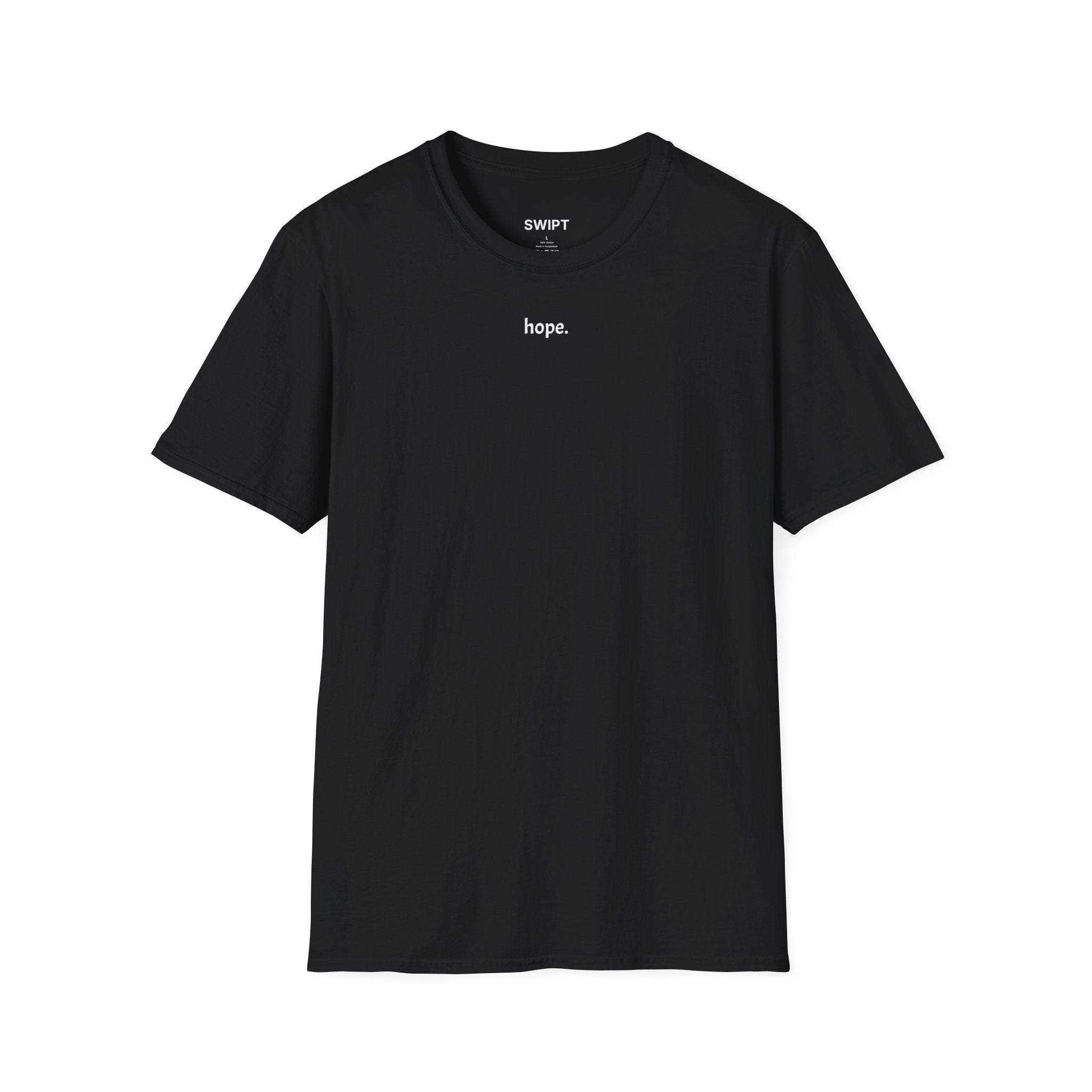Hope Minimalist T-Shirt — Small Chest Script Tee