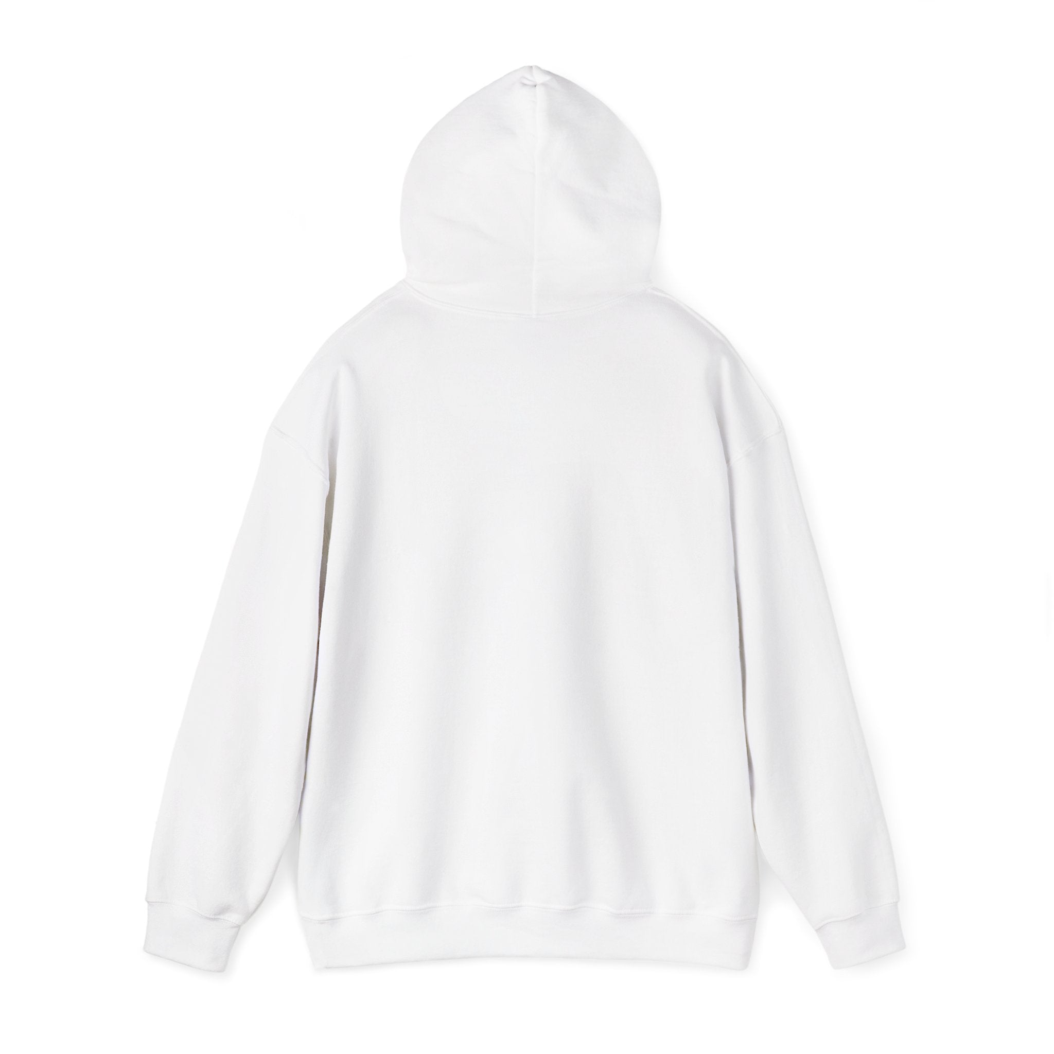 Hoodie — Minimal Script White Pullover "She Looks Like This"