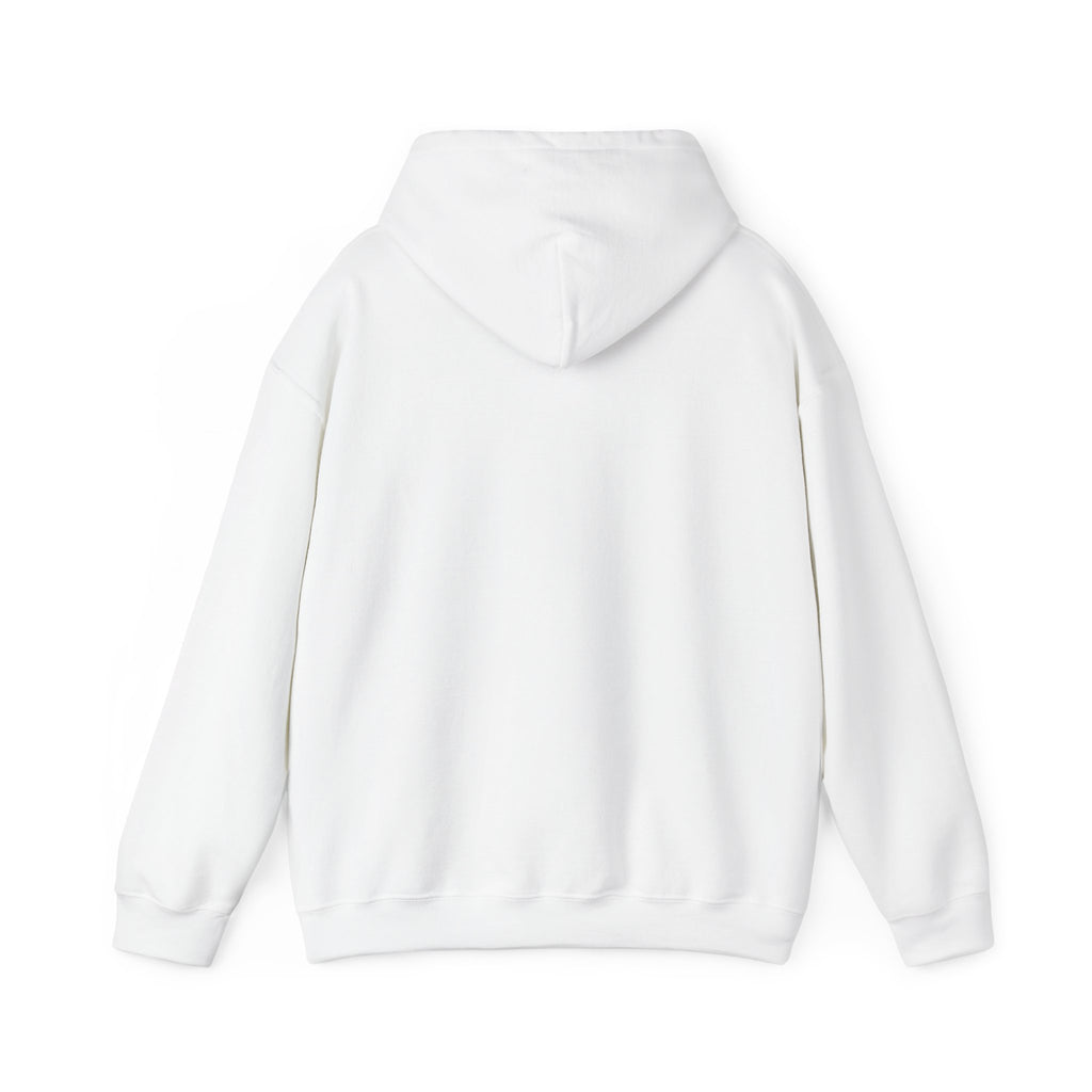 Hoodie — Minimal Script White Pullover "She Looks Like This"