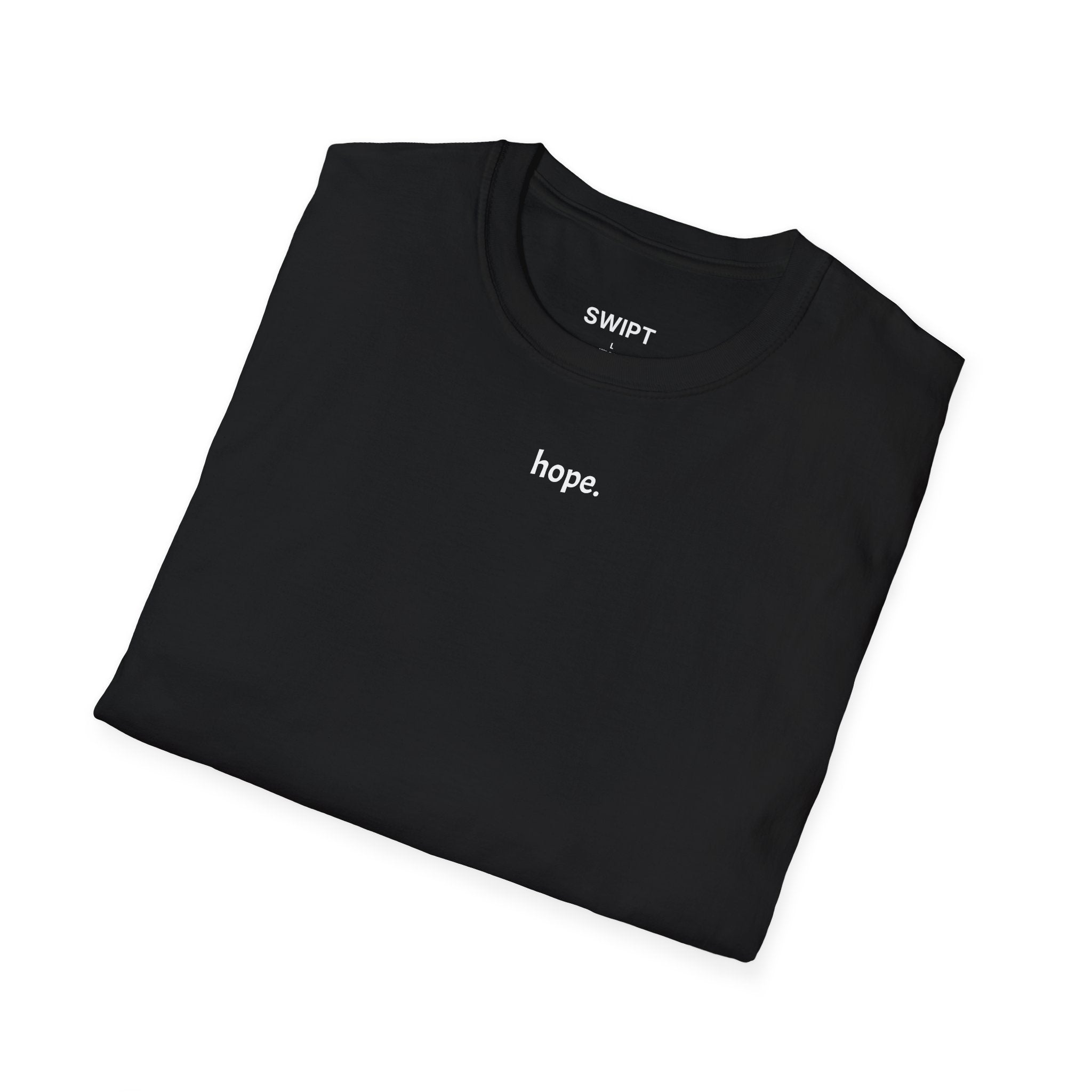 Hope Minimalist T-Shirt — Small Chest Script Tee