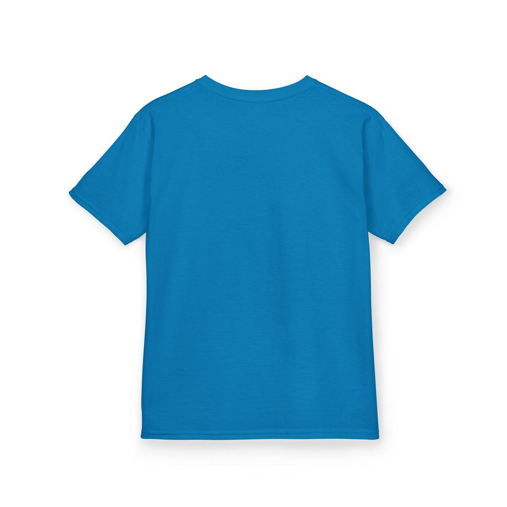 Kids Tee — Colorful Easter Tomb Design "He Has Risen"