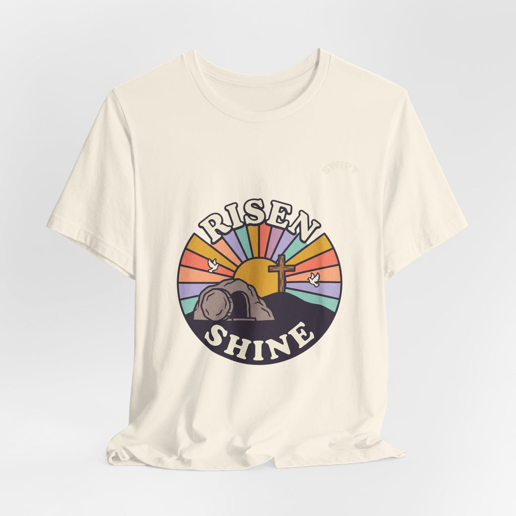 Risen Shine Tee | Christian Easter Shirt, Faith-Based Humor