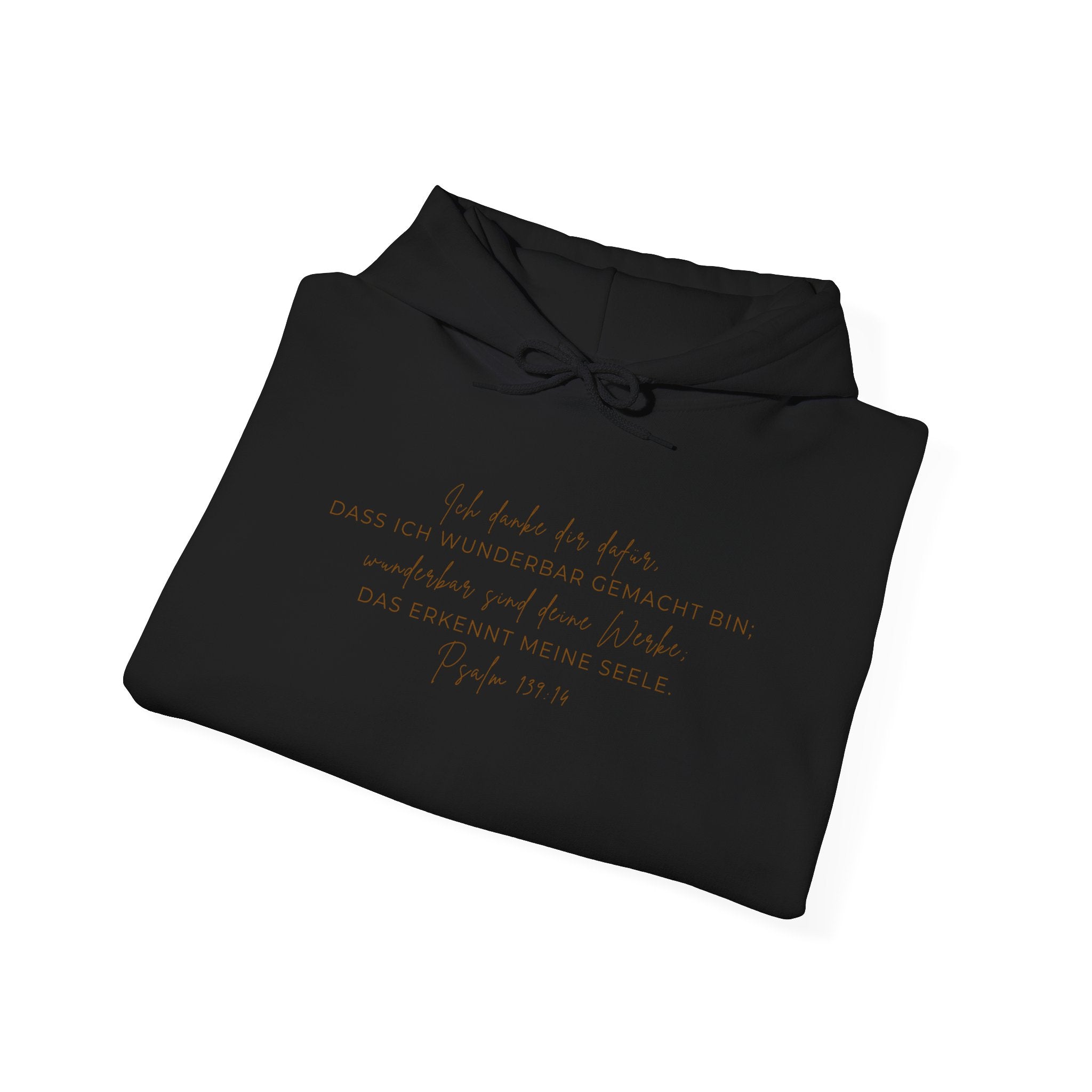 Hoodie — Minimal Script White Pullover "She Looks Like This"