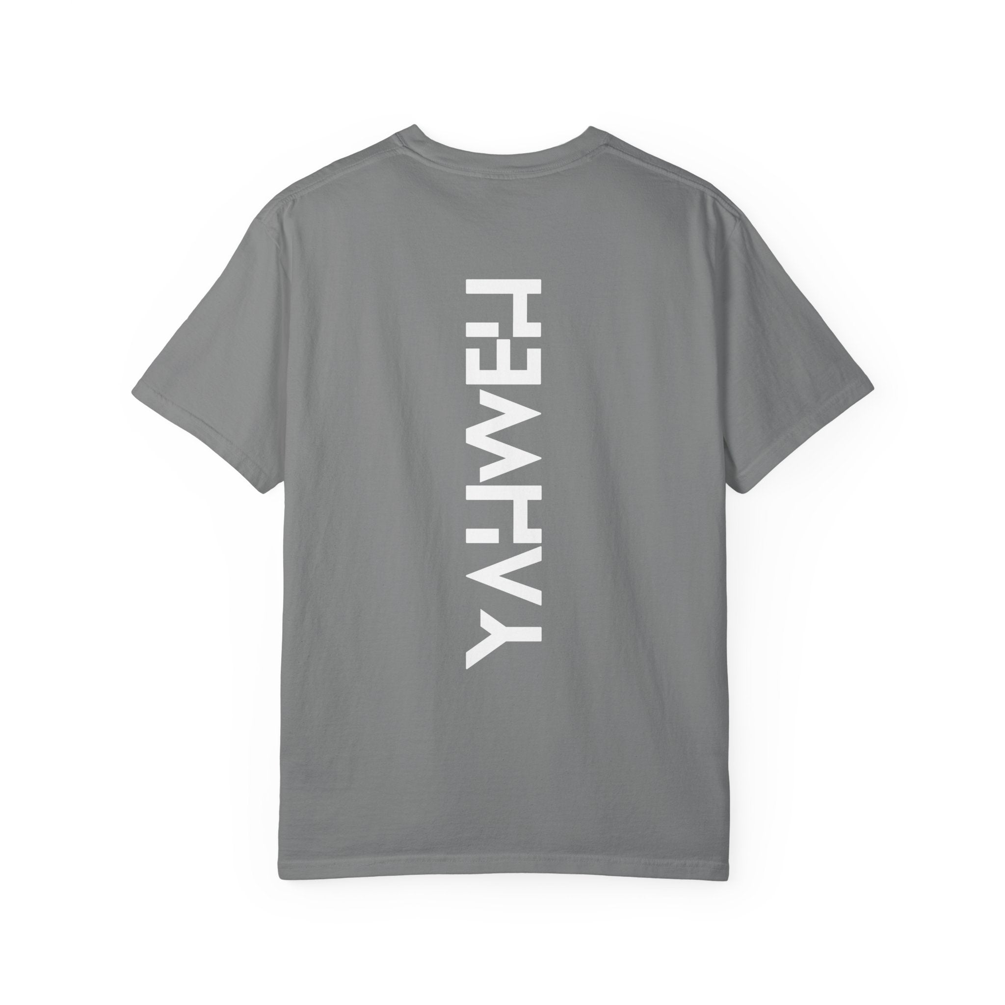 Yahweh Vertical Cross T‑Shirt — Christian Faith Graphic Tee