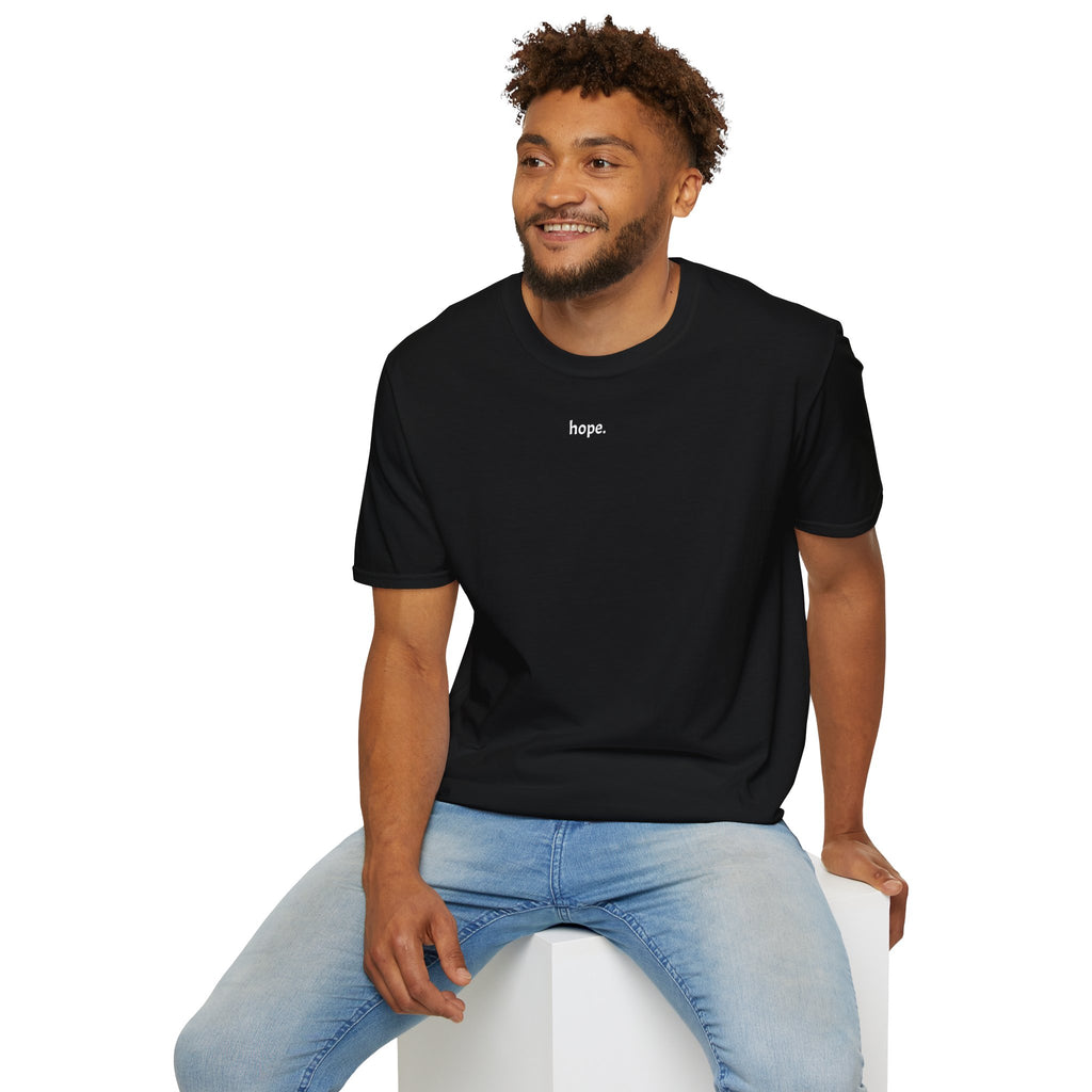 Hope Minimalist T-Shirt — Small Chest Script Tee