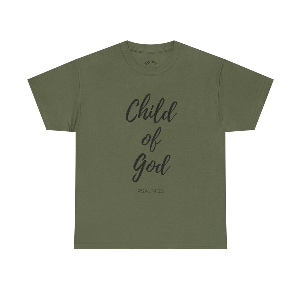 Child of God T-Shirt — Inspirational Christian Tee (Psalm 23)