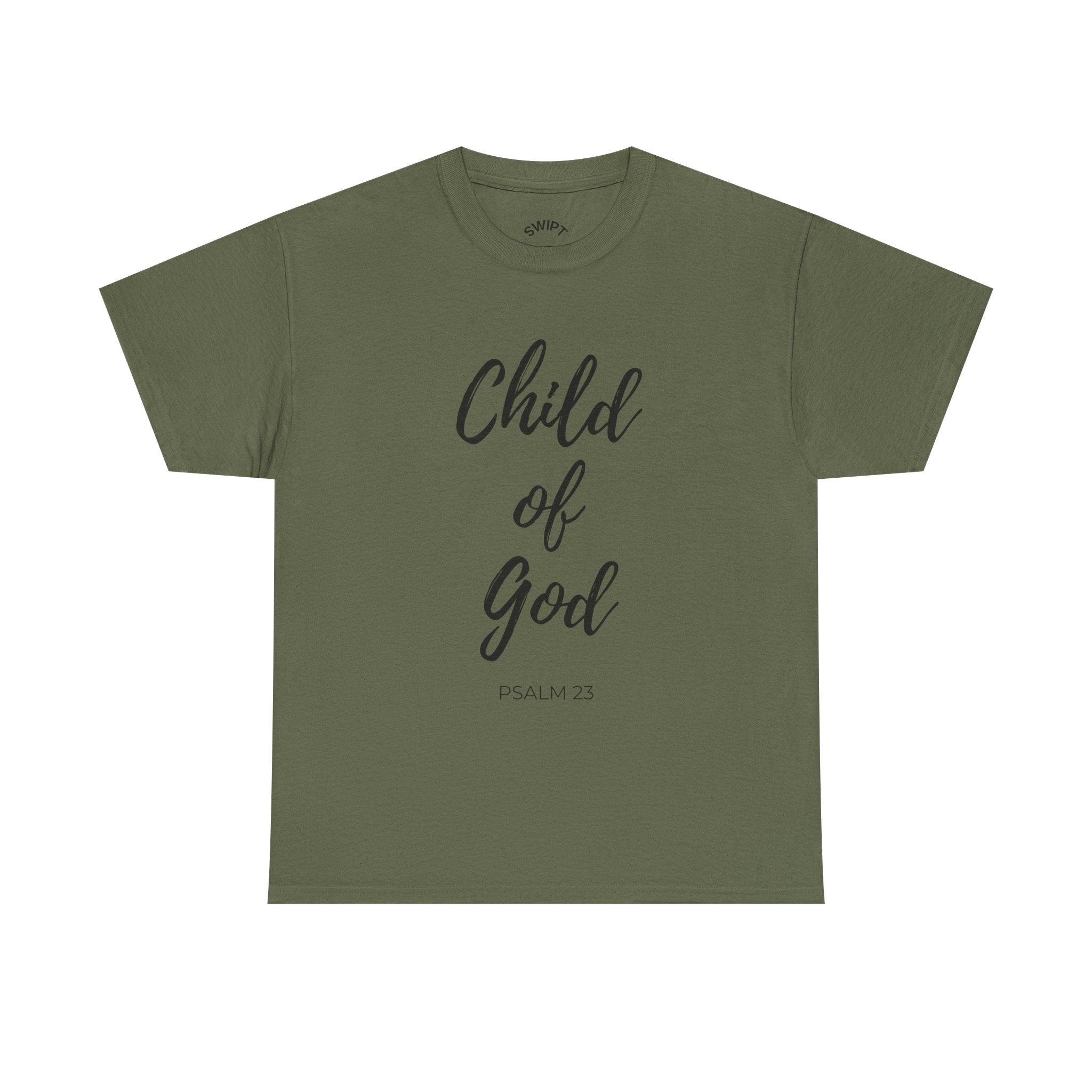 Child of God T-Shirt — Inspirational Christian Tee (Psalm 23)