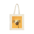 Hope Daisy Canvas Tote Bag - Yellow Floral Eco Shopper